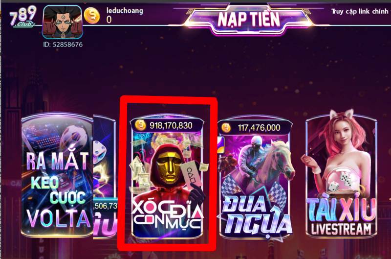 Hướng dẫn cách tham gia xóc đĩa con mực tại 789Club