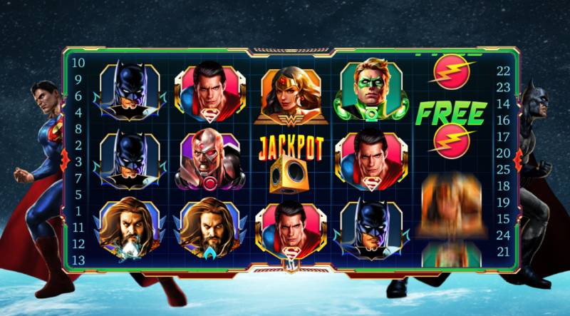 Nam bat chu ky Jackpot justice league