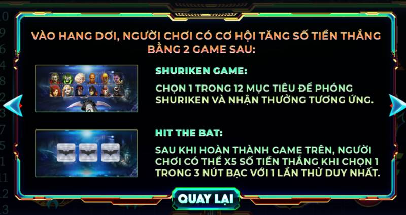 Vòng quay Bonus – Nhân thưởng cực lớn trong HANG DƠI