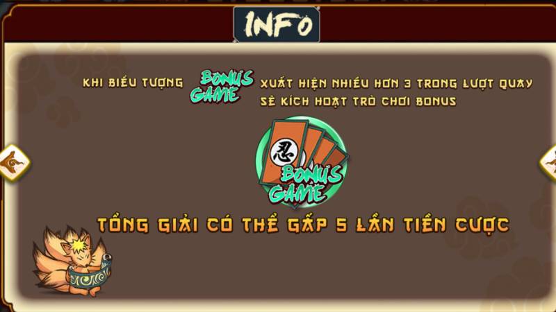 bonus game naruto slot